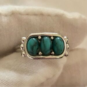 Avon Vintage 1976 Desert Azure Ring Size 7